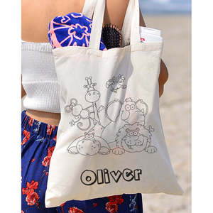Sac fourre-tout noir de niveau avancé pour enfants, idéal pour le coloriage, la peinture et les voyages scolaires - Product Image 1
