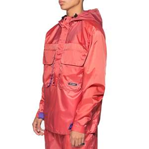 Drift <b>Pullover</b> Jacket [115451] High Quality Hip Hop Casual Streetwear Woven Denim Spandex Coated Hooded XS 6XL for - Product Image 3