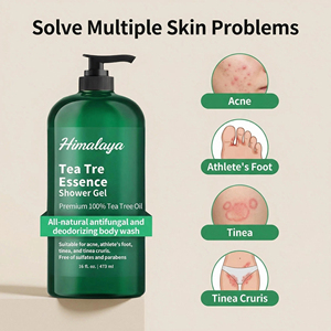 Gel <span class=keywords><strong>Doccia</strong></span> Naturale al Tea Tree Antifungino e Anti-Odore - Product Image 2