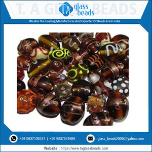 Nuevo diseño, suministro a granel de cuentas de vidrio para collares, el último precio de mercado del exportador indio, cuentas de cristal de Murano y vidrio - Product Image 3