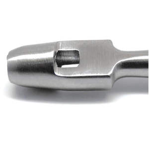 Nouveauté 2024 : Poinçon manuel en acier pour implants dentaires, usage hospitalier, design droit et incurvé par SurgiRight Instrument - Product Image 2