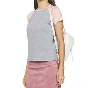 T-shirt en coton pour femmes nouveauté à manches courtes logo personnalisé imprimé design respirant élégant pour l'été - Product Image 6