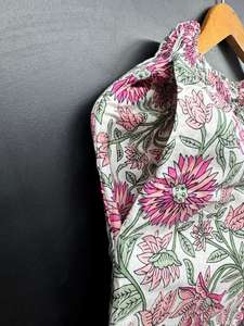 Conjuntos de Pijamas de Algodón de Lujo |   Conjunto de Pijama de Verano con Cintura Elástica para Uso en el Hogar y Hoteles, Hecho a Mano en India - Product Image 5