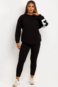Sudadera de gran tamaño con eslogan de Chicago para mujer negra personalizada de calidad superior, sudadera para mujer, gimnasio y entrenamiento para mujer - Product Image 3