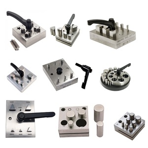 Coupe-disque de 12mm à 25mm avec 5 poinçons pour les formes de cœur avec poignée outils de fabrication de bijoux - Product Image 5