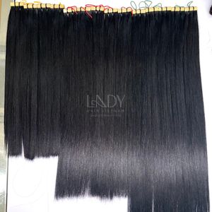 ช่อผมมนุษย์แบบติดกระดูกสีธรรมชาติแบบ100% เวียดนามพร้อมเทป2025 - Product Image 2