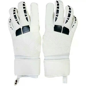 Gants de gardien de but en cuir de haute qualité Gants de football professionnel de sport Gants de gardien de but de football imprimés personnalisés - Product Image 4