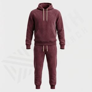 Conjunto Deportivo Premium para Hombre, Lavado Ácido, 100% Algodón, Tejido Transpirable, Logotipo Personalizado, Ropa Deportiva para Correr, Gimnasio y Actividades al Aire Libre - Product Image 1