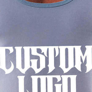 Breathable Gym <b>Singlet</b> Tank Top <b>For</b> <b>Men</b> Sublimated Design 90% Polyester 10% Spandex Fitness Bodybuilding Gear - Product Image 5