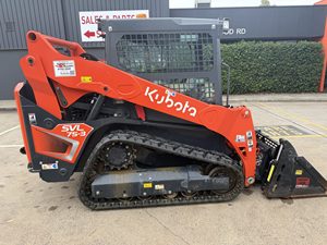 Cargadora Compacta de Orugas Diésel Kubota SVL75-3 Usada, la Más Vendida a Precio Mayorista, Cargadora de Dirección Deslizante de Servicio Pesado con Alto Momento de Carga - Product Image 4