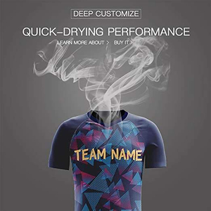 Maillot de football pour hommes de haute qualité OEM logo personnalisé vêtements de sport ensemble d'uniformes en polyester tendance pour l'hiver prix professionnel - Product Image 5