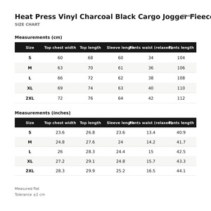 Conjunto de Chándal con Hombros Caídos, Sudadera con Capucha y Estampado de Vinilo Termoadhesivo, Pantalones Cargo Jogger, 420 GSM, Negro Carbón, Logotipo Personalizado - Product Image 6