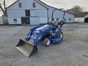 Tracteur à chenilles NEW HOLLLANDD WORKMASTER 25S 2019, moteur 21HP, boîte de vitesses - Product Image 2