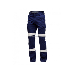 Pantalon de travail cargo pour réparateur automobile, printemps automne, 6 poches, vêtements de protection du travail, respirant, LOGO - Product Image 3
