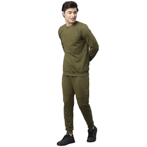 ชุดวอร์มเสื้อยืดแขนยาวสำหรับผู้ชายชุดออกกำลังกายระบายอากาศได้ดีชุดวอร์มสำหรับฤดูใบไม้ร่วง - Product Image 4