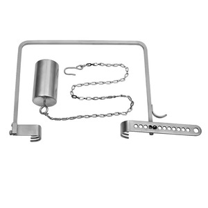 Ensemble de rétracteurs de hanche Charnley en acier inoxydable, instruments chirurgicaux orthopédiques auto-retenus, manuel, classe I pour l'arthroplastie de la hanche, CE - Product Image 4