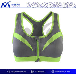 Soutien-gorge de sport léger haute performance pour femme Compression Fit Respirant Tissu anti-transpiration Construction sans couture pour - Product Image 2