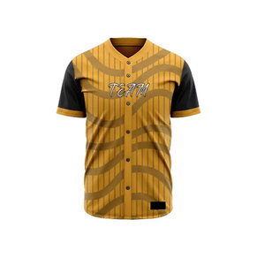 2025 nuevo 100% poliéster mejor calidad uniforme de béisbol con logotipo privado uniformes de equipo de béisbol para hombres - Product Image 4