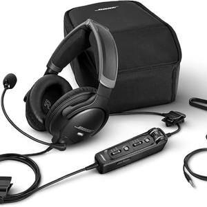 ชุดหูฟังการบิน A30 รุ่นใหม่ น้ำหนักเบา พร้อมบลูทูธ ดีไซน์สวมใส่สบาย ปรับได้ - Product Image 3