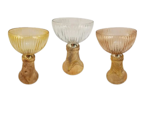 Quemador de incienso Bakhoor de tarro de vidrio, Base de quemador Mubkhar de calidad superior personalizada, soporte Bakhoor con cartón de madera decorativo - Product Image 5