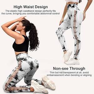 Mallas de alta calidad hechas a medida para gimnasios de mujeres para usar mallas de yoga para ejercicio los mismos pantalones de yoga Lulu de Dress Sports - Product Image 5