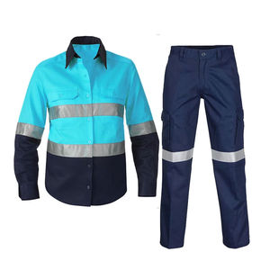 Venta al por mayor ropa de trabajo transpirable ropa de seguridad traje uniforme reflectante Mono para cubrir toda la ropa de trabajo ropa Dangri 2026 - Product Image 6