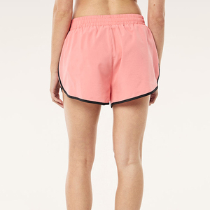 Pantalones cortos atléticos personalizados de primera calidad para mujer, transpirables, ligeros, de nailon, Spandex, mezcla suave y elástica, gimnasio, Fitness, venta al por mayor - Product Image 2