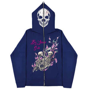 Sudaderas con Capucha de Forro Polar con Estampado Digital Personalizado para Hombre, Sudadera con Capucha Extra Grande con Estampado Personalizado, Sudadera con Capucha con Cremallera - Product Image 1