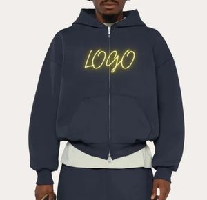 Conjunto Deportivo Unisex al por Mayor, Conjunto de Jogger de Algodón Orgánico, Chándal Holgado de Dos Piezas, Chándal de Alta Calidad con Logotipo Personalizado para Hombre - Product Image 2