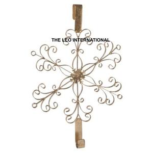 ที่แขวนแบบพวงมาลัยโลหะเหล็กรูปทรงที่เป็นเอกลักษณ์ของวันคริสต์มาสงานแฮนด์เมดสไตล์แฟนซี - Product Image 3