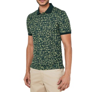 Camiseta Polo Tie Dye para Hombre OEM y ODM, Camiseta Casual de Manga Corta con Media Cremallera, Cuello Camisero, Ligera, de Secado Rápido, para Golf - Product Image 1