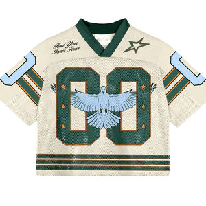 เสื้อเจอร์ซีย์ทีมฟุตบอลอเมริกันพิมพ์ลายซับลิเมชันเสื้อตาข่ายทีมกีฬาสโมสรพร้อมโลโก้ทีมของคุณ - Product Image 3