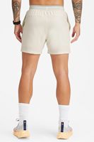 Shorts de sport pour hommes, coupe courte, tissu uni écologique léger à séchage rapide, anti-plis, taille élastique, maille respirante