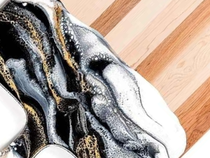 Tabla de cortar de resina de madera ecológica hecha a mano, bloque de corte de nuevo diseño para verduras y queso, precio al por mayor - Product Image 3