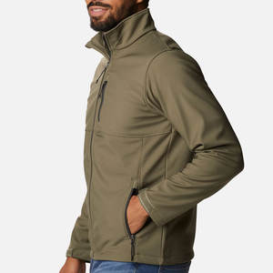 Chaqueta Softshell Impermeable para Hombre, Diseño 25-26, Negra, para Invierno, Ropa de Trabajo, Venta al Por Mayor, MOQ Bajo - Product Image 4