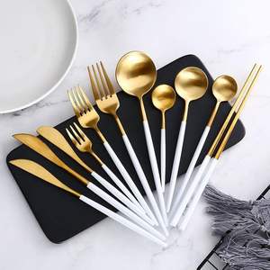 Sleek cutlery set for timeless and functional dining finish cutlery set for modern and minimalist homes cutlery set for festive - Product Image 4
