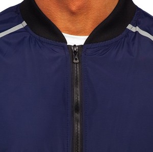 Vestes universitaires en polaire coupe-vent du fabricant pakistanais pour hommes surdimensionnées avec fermeture à boutons fabriquées au Pakistan - Product Image 3