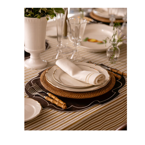 Tapis de plaques de chargement en rotin personnalisés Plaques de chargement en rotin Napperons en rotin de forme ronde à des prix compétitifs - Product Image 4