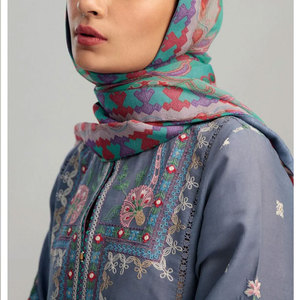 Shalwar Kamiz ปักสนามหญ้า Shalwar Kamiz,ออกแบบใหม่2023 100% คอลเลกชันทางหลวงสนามหญ้าบริสุทธิ์ - Product Image 5