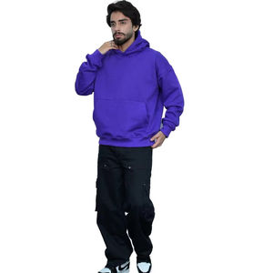 Personnalisé de haute qualité à manches longues à la mode Design bouffant sweats à capuche imprimés pour hommes vêtements de sport bouffant sweats à capuche imprimés - Product Image 2