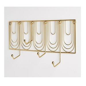 Soporte de joyería de exhibición chapado en oro de latón con soporte de joyería de tamaño y forma personalizado de tres niveles a la venta - Product Image 5