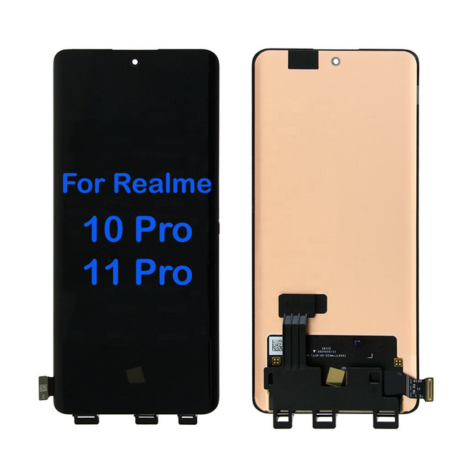 Original High Quality LCD Touch Screen Digitizer Replacement with 1 Year Warranty for OPPO Realme 10 Pro & 11 Pro 100% Tested