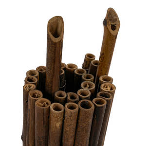 Borde de bambú negro natural 0.65ft X 2ft para proyectos de herramientas de torneado - Product Image 2