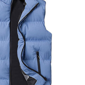 Las chaquetas acolchadas sin mangas pesadas de alta calidad más vendidas Unisex impermeable bordado ecológico colores personalizados tallas bajo MOQ - Product Image 2