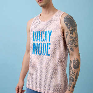 Camiseta sin mangas cómoda para hombre, perfecta para deportes al aire libre, correr y hacer ejercicio en el gimnasio - Product Image 2