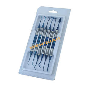 Ensemble d'outils de remplissage et de sculpture en composite dentaire 6 pièces Instruments dentaires en acier inoxydable de haute qualité Fabricant Wenquar - Product Image 3