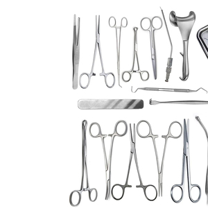 Instruments de pont osseux, ensemble d'instruments chirurgicaux en acier inoxydable, 14 pièces, outils de chirurgie générale manuels, certifiés CE Classe I - Product Image 2