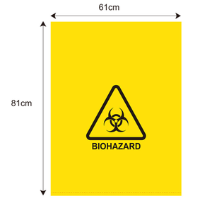 Precio al por mayor PP HDPE autoclavable y bolsa de riesgo biológico bolsas de residuos biomédicos desechables de alta temperatura <span class=keywords><strong>para</strong></span> clínica de Hospital - Product Image 2