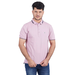 Fabricante de camisetas de algodón Pima | Camisetas de manga corta de algodón 100% ajustadas de dos tonos lisas personalizadas más vendidas para hombres - Product Image 2