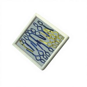 Ensemble d'instruments chirurgicaux manuels de qualité supérieure pour chirurgie cardiaque, 4 pièces, autoclavables, certifiés CE, haute qualité - Product Image 3